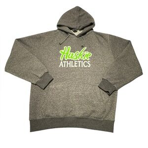 Huskie Athletics Hoodie Sweater Dark Grey Medium University Of Saskatchewan Warm